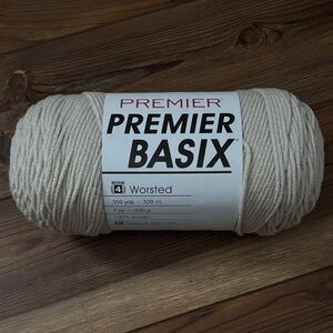 Premier Basix Worsted Yarn in Linen